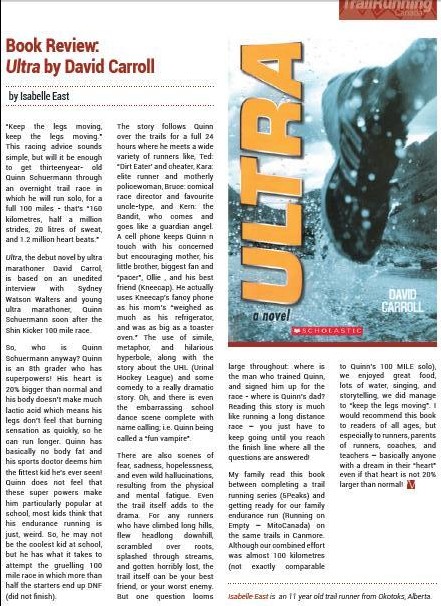 From this month's Trail Running Canada magazine