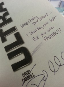 Autograph - you are faster