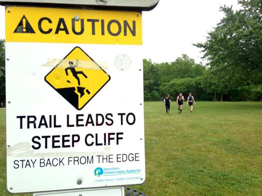 RMA - stay back from trail's edge